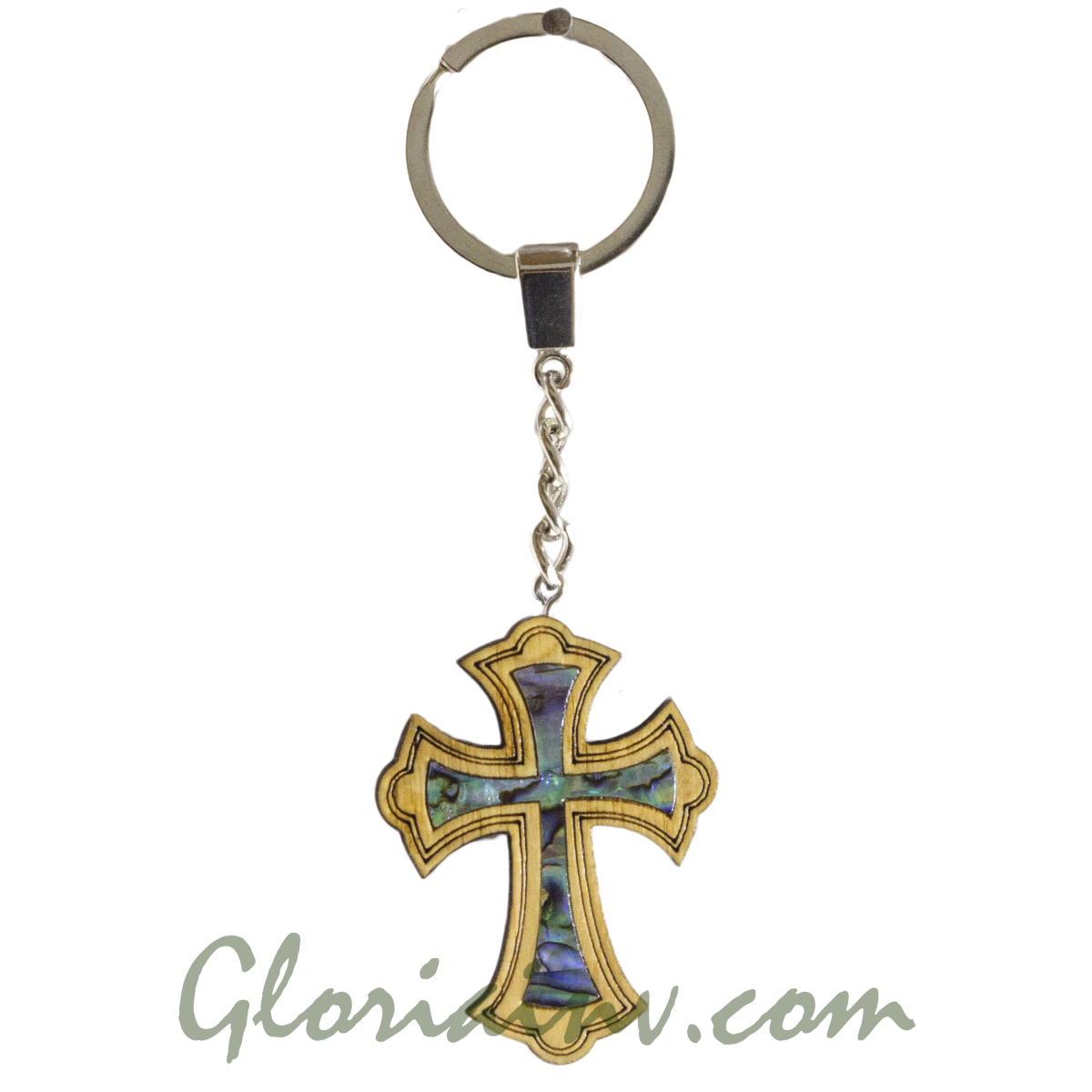 Jerusalem Cross Key Chain